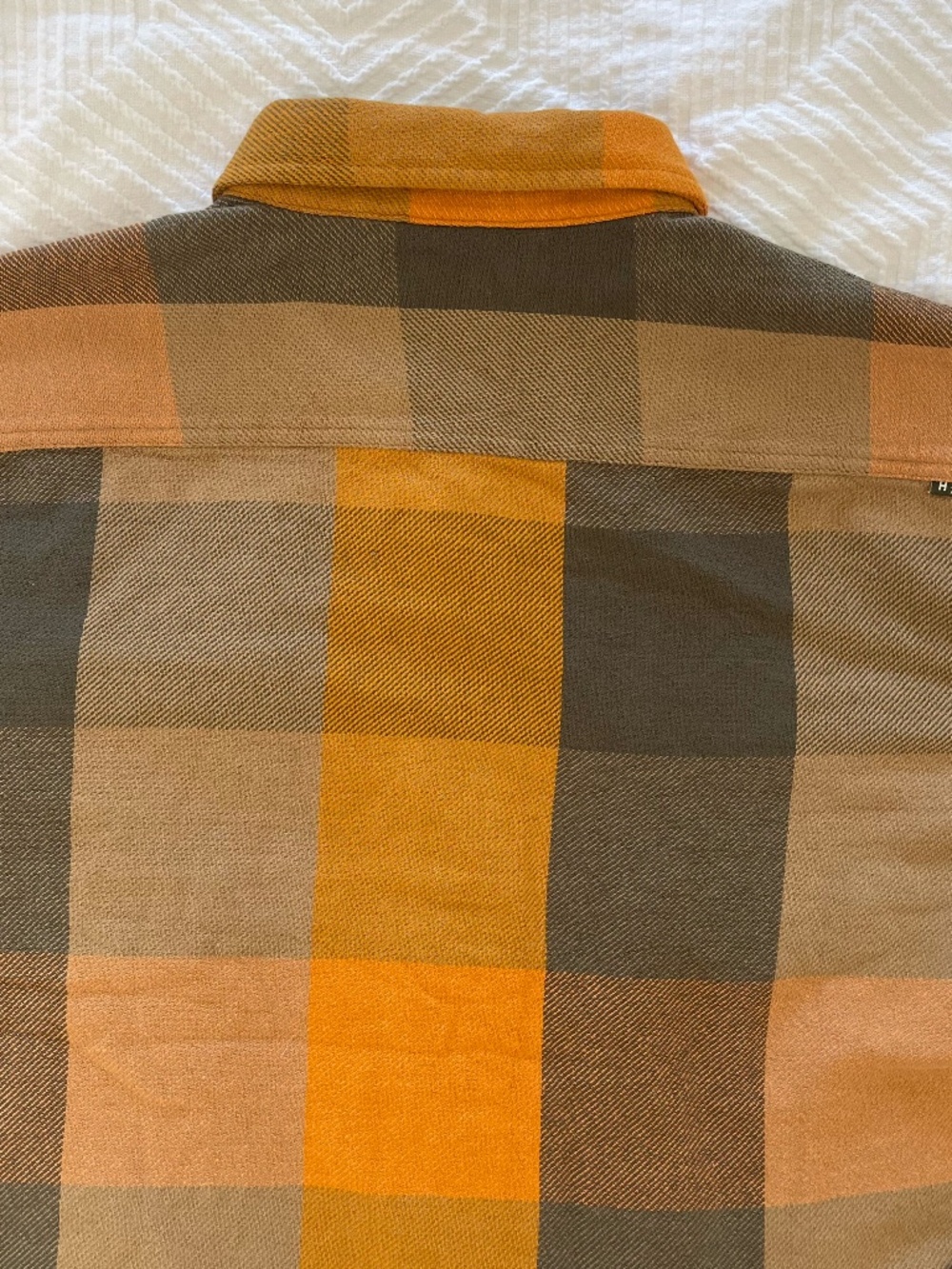 Howler Bros Men's L Outback Plaid Roadanthe Flannel Button Up Sol Glow NWT - Picture 11 of 16